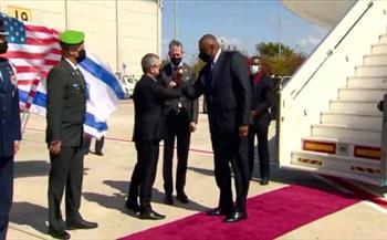 وصول وزير الدفاع الأمريكي إلى إسرائيل