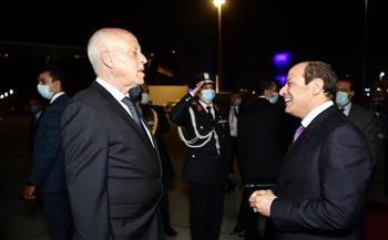 الرئيس السيسي: زيارة أخى الرئيس التونسي أكدت أهمية التضامن والتكاتف في مواجهة التحديات المشتركة