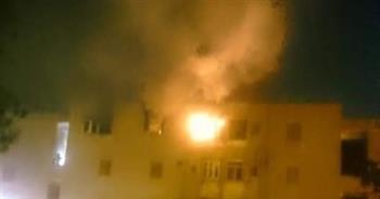  السيطرة على حريق داخل شقة سكنية فى السلام دون إصابات