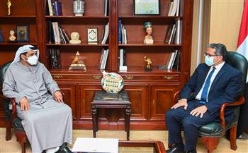 وزير السياحة يبحث تجهيزات مؤتمر السفر العربي مع سفير الإمارات