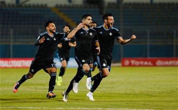 بيراميدز يسجل الهدف الأول في مرمى مصر للمقاصة 