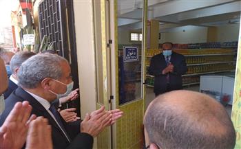 وزير التموين يفتتح المجمع الاستهلاكي "دلتا ماركت" بكفر الشيخ 