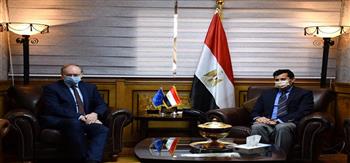 وزير الشباب والرياضة يبحث سُبل التعاون مع سفير الاتحاد الأوروبي بالقاهرة 