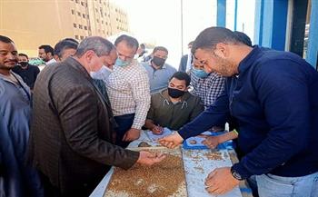 محافظ المنيا: بدء توريد محصول القمح بالشون والصوامع واستقبال 2183 طنا لموسم 2021