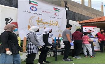 الهلال الأحمر الكويتي يدشن مشروع إفطار 15 ألف لاجئ سوري بالأردن