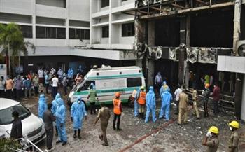 مصرع 5 أشخاص جراء حريق بمستشفى لعلاج مرضى كورونا