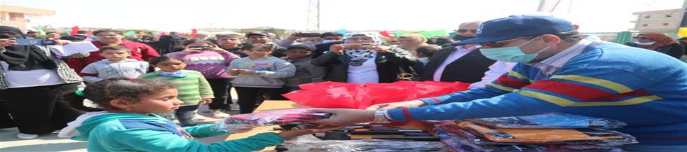 محافظ شمال سيناء يشارك في الاحتفال بيوم اليتيم