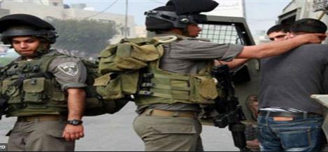قوات الاحتلال الإسرائيلي تعتقل ثلاثة فلسطينيين من محافظة الخليل