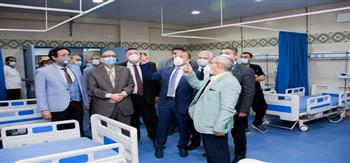 افتتاح مستشفى الباطنة بجامعة طنطا بعد تطويرها
