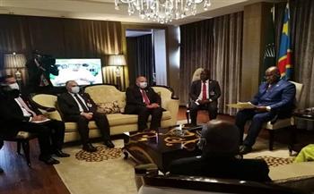 وزير الخارجية يسلم رسالة الرئيس السيسي إلى رئيس الكونغو الديمقراطية