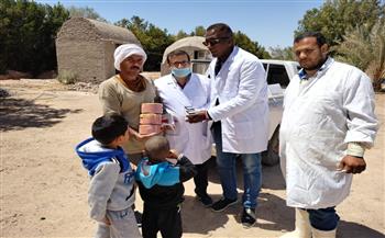 بحوث الصحراء ينظم قافلة بيطرية مجانية في محافظة جنوب سيناء