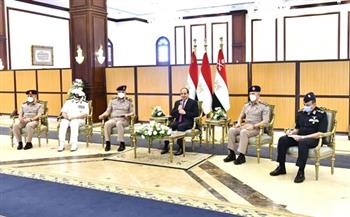 السيسي: جهود القوات المسلحة أثرت بشكل كبير على حالة الاستقرار التي تعيشها مصر