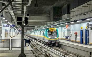 مترو الأنفاق يعلن انتظام حركة القطارات بالخط الأول