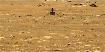 هليكوبتر وكالة ناسا تنجح في رحلتها الثالثة على سطح المريخ (فيديو)