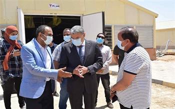  محافظ المنيا يتابع أعمال الإصلاح بالمنطقة الصناعية لليوم الثاني على التوالي 