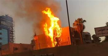 محافظة القاهرة: السيطرة على حريق شب بساحة إنتظار بحى دار السلام