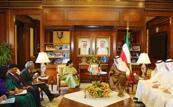 وزير الخارجية الكويتي يجري اتصالاً هاتفياً بنظيره الهندي