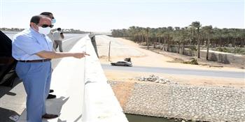 «الرئاسة» تنشر فيديو تفقد الرئيس السيسي لبعض قطاعات الطريق الدائري الأوسطي