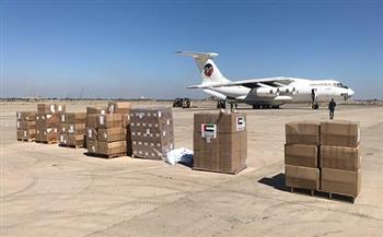 طائرة مساعدات طبية وغذائية إماراتية تصل دمشق