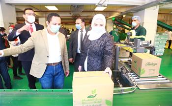 وزيرة التضامن تشارك في احتفالية بنك الطعام المصري بإتمام التوزيعات الأولى من كراتين رمضان