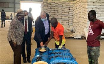 وزير الزراعة يزور عددا من المشروعات الزراعية بجنوب السودان