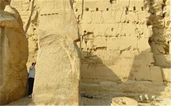 اكتشاف أكبر لوحة تاريخية تضم أسرار الفراعنة بمعبد الكرنك