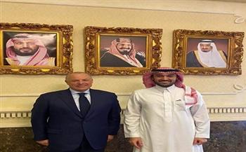 وزير الرياضة السعودي يستقبل هاني أبوريدة لتهنئته بمنصبه في "فيفا"