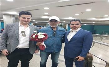  بيراميدز يستقبل بعثة الرجاء المغربي في مطار القاهرة بالورود