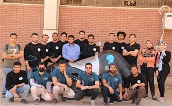 فوز فريق من جامعة أسيوط بالمركز الأول محليًا و22 عالميًا لإنشاء مركبة 
