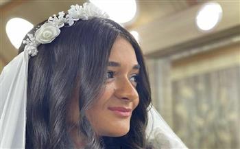 «باين إني عروسة».. زفاف ملك زاهر في «نسل الأغراب» (صور)
