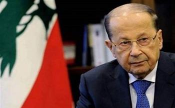 الرئيس اللبناني: ندعو المجتمع الدولي لمنع إسرائيل من مواصلة عدوانها على الفلسطينيين