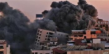 الجيش الإسرائيلي يدمر برج الجلاء في مدينة غزة وبه مكاتب وسائل إعلام دولية ومحلية