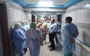 محافظ المنيا يوجه نائبه بمتابعة الحالة العامة بالمستشفيات والشوارع