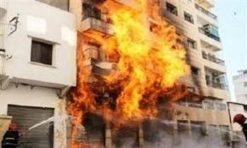 وفاة والدة برلماني في حريق بشبين القناطر