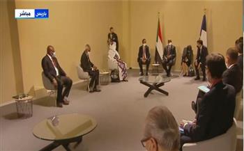 قمة ثلاثية بين ماكرون وحمدوك ورئيس مجلس السيادة السوداني