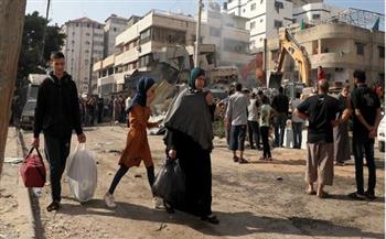  42 ألف فلسطيني نزحوا عن منازلهم بسبب الهجمات الجوية الإسرائيلية 