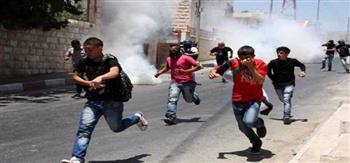إصابة عشرات الفلسطينيين إثر مواجهات مع الاحتلال