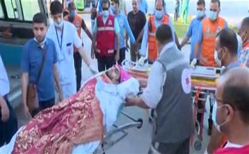 مصر تواصل استقبال مصابي القصف الإسرائيلى من قطاع غزة (فيديو)