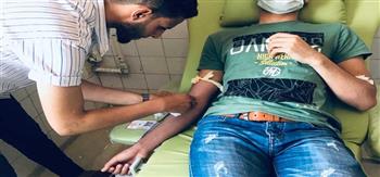 الشباب والرياضة تتبرع بالدم لصالح ضحايا العدوان الإسرائيلى على غزة
