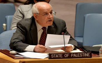 مندوب فلسطين بمجلس الأمن يوجه شكر للرئيس السيسى على جهوده فى وقف إطلاق النار بغزة
