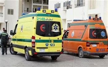 مصرع عامل وإصابة أخر في حادث تصادم سيارتين بسوهاج