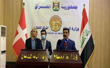 وزير الدفاع العراقي يبحث مع نظيرته الدنماركية التعاون العسكري بين البلدين