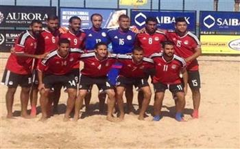 منتخب مصر يخسر من موزمبيق 7ـ 5 في كأس الأمم الأفريقية للكرة الشاطئية