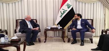 رئيس مجلس النواب العراقي يبحث مع «الحلبوسي» تطورات القضية الفلسطينية 