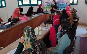 القومي للمرأة: تدريب رائدات بمحافظة سوهاج على توعية السيدات بأهمية الحصول على لقاح كورونا 