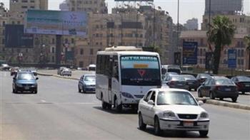 انتظام حركة المرور بشوارع القاهرة والجيزة صباح اليوم