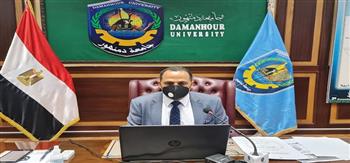 مجلس جامعة دمنهور يشيد بمبادرة الرئيس السيسي لإعادة إعمار غزة