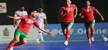 المغرب يفوز على السعودية بكأس العرب لكرة الصالات