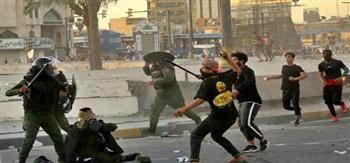 مقتل متظاهر في بغداد إثر إصابته بطلق ناري