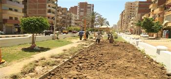 إنشاء حديقة عامة مجانية غرب مدينة كفر الشيخ